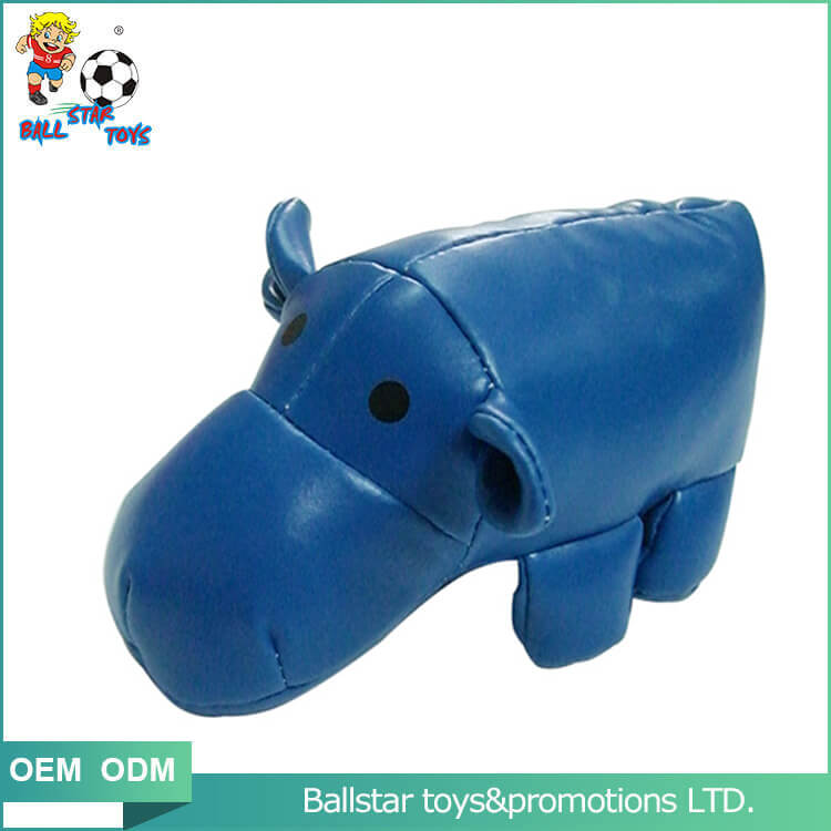 blue hippo soft educational toy