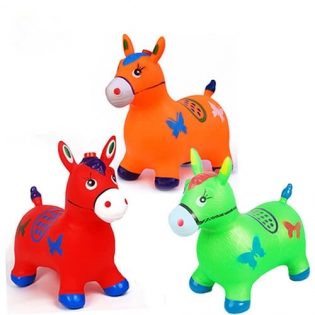 Music bouncy horse toy
