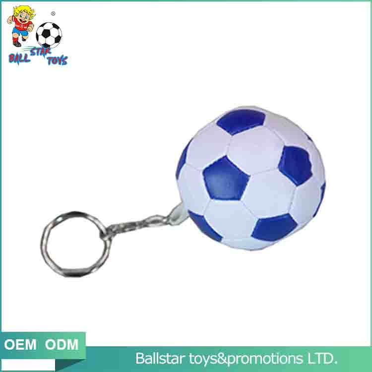 stuffed football keychain