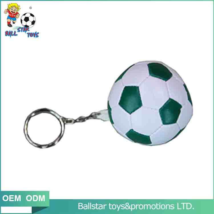 stuffed football keychain