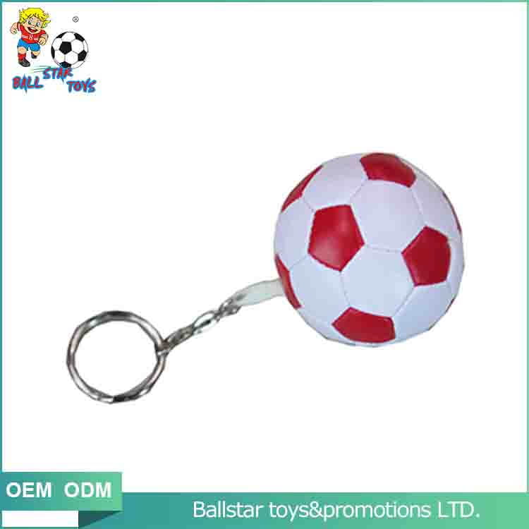 stuffed football keychain