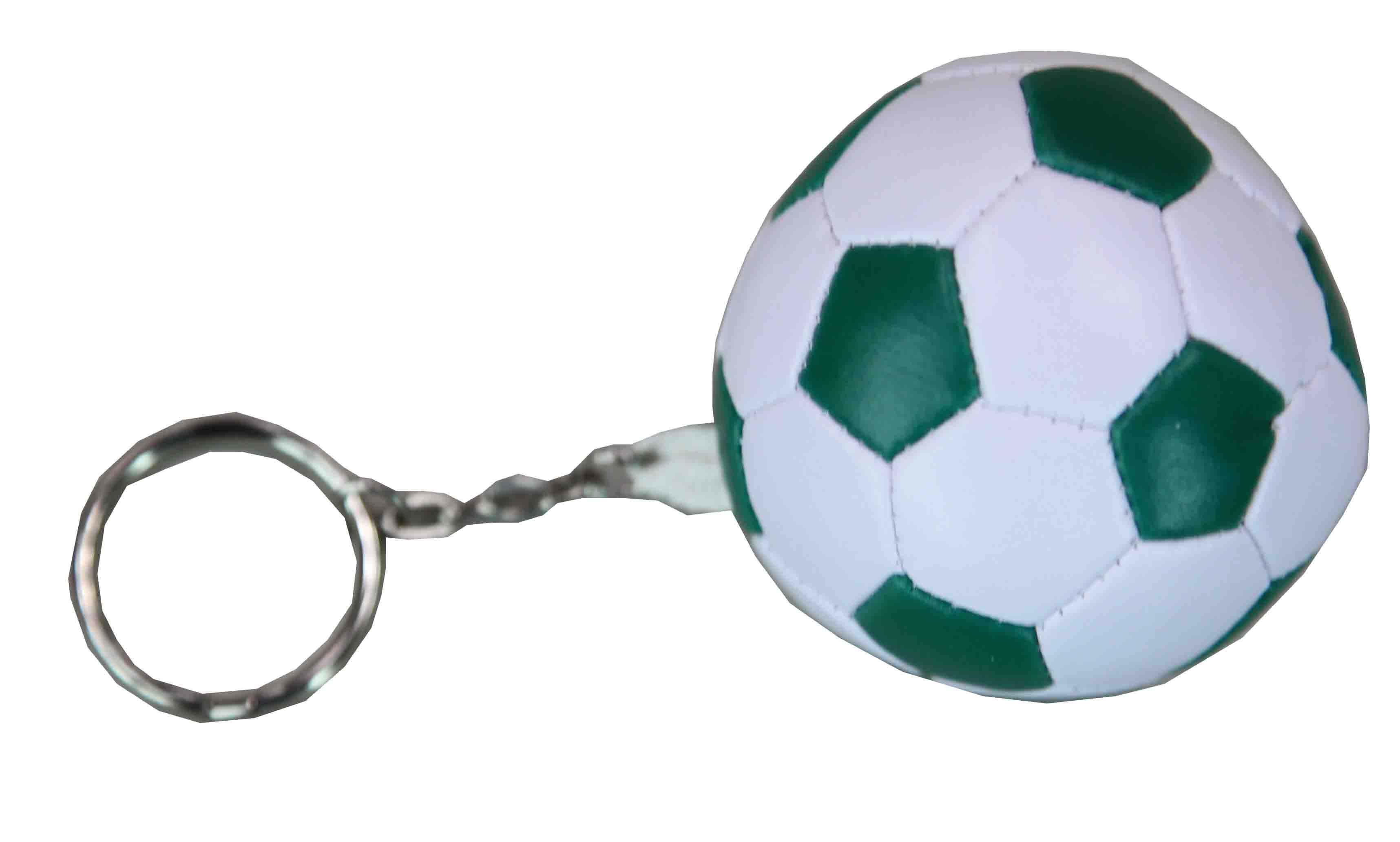 stuffed football keychain