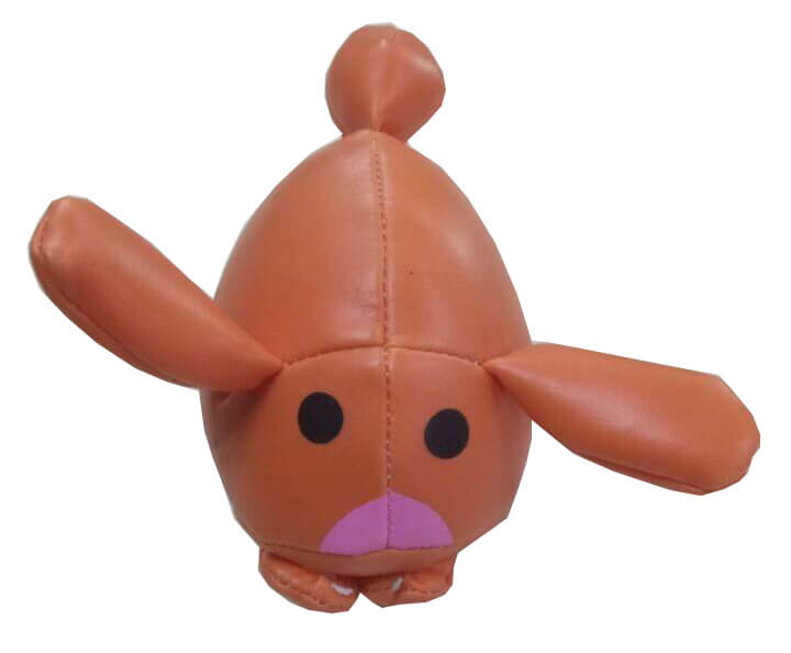 Leather stuffed colorful pig toys