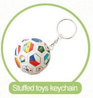stuffed keychain
