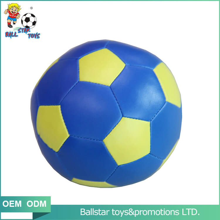 yellow baby soccer ball