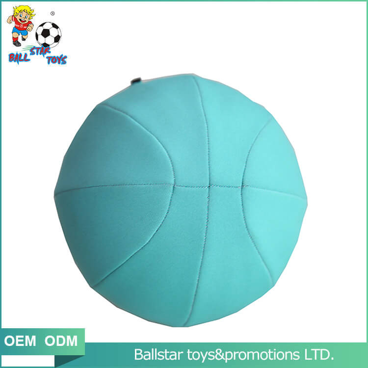 blue inflatable bouncing ball