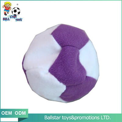 purple pencil head footbag