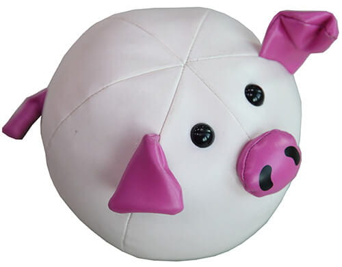 Cute leather pig doll for sale