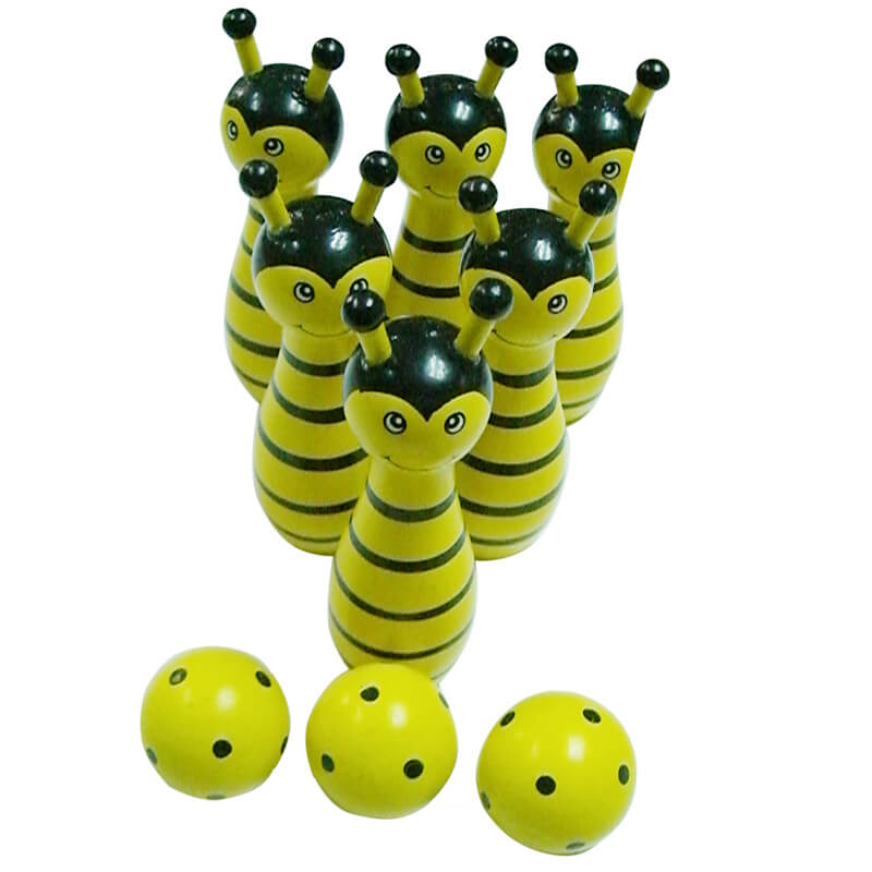 Children cute Children animal bowling ball set