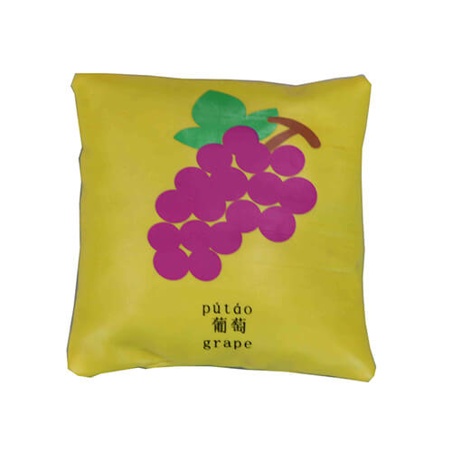 PVC fruit pattern educational sandbag for children