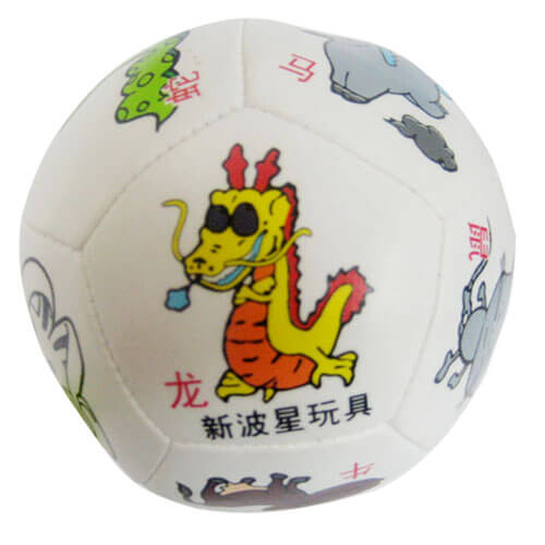 Chinese zodiac animal kids softball toy