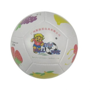 Leather fruit pattern soccer soft toy ball