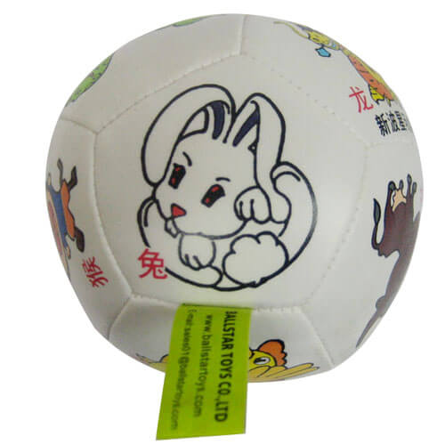 Chinese zodiac animal kids softball toy