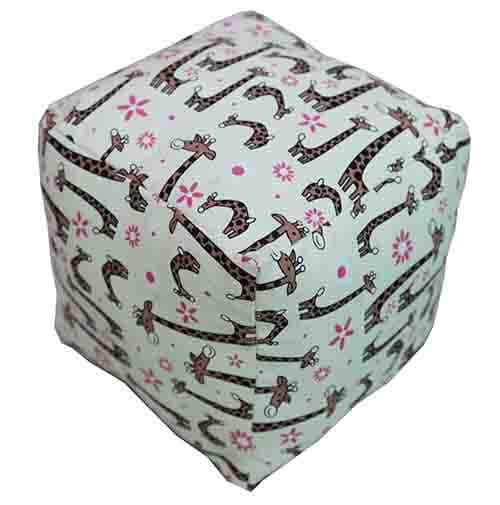 Cartoon cute cube pillow