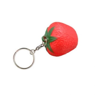 strawberry keychain