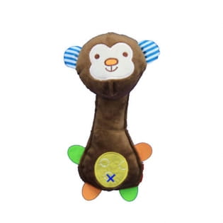 Plush monkey baby hand toys