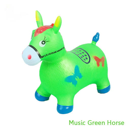 Music bouncy horse toy